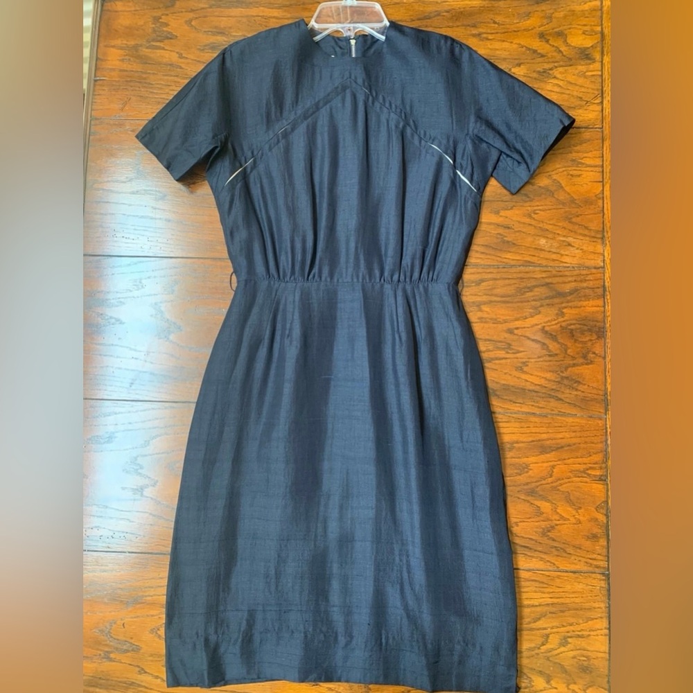 Vintage L'aiglon 50’s silk wiggle dress union